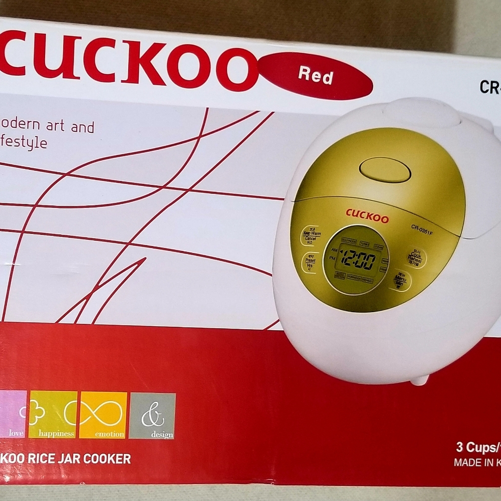 NWOT Cuckoo Electric Rice Cooker